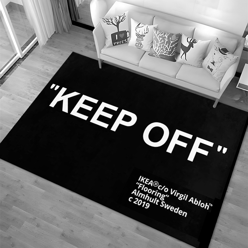 Commercial Printing & Packaging Pvt Ltd - Keep Off Area Rugs 3D Printed