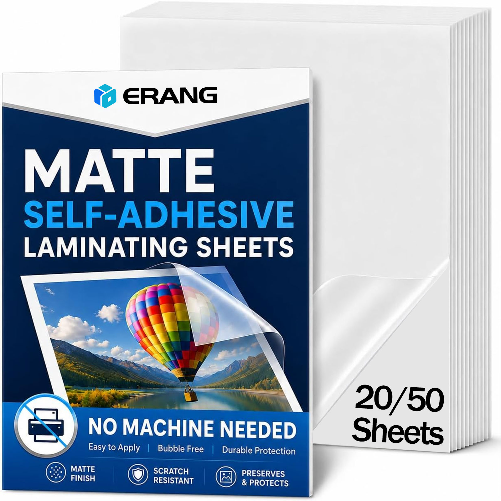 Laminator Cold Roll - 20/50 Sheets A4 Self-Adhesive Cold Laminating