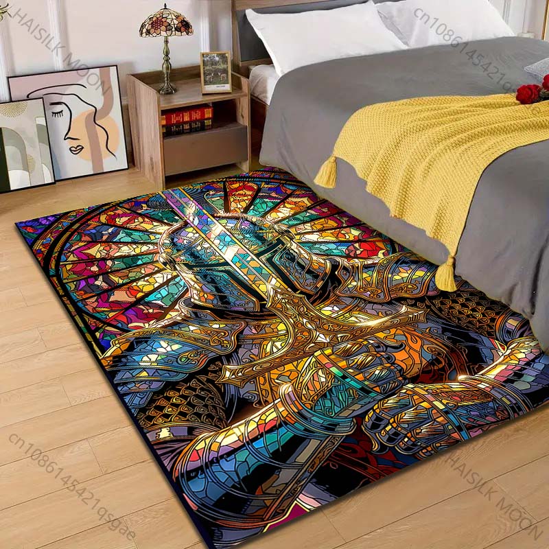1PC Stained glass knight sword – Commercial Glass Printing recenzja i cena