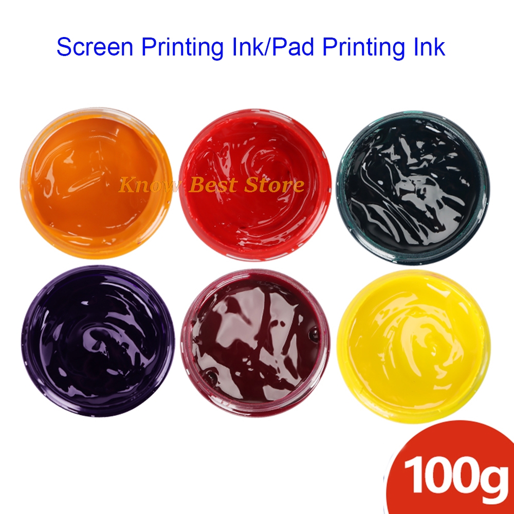 100g Screen Printing Oily Ink  – Commercial Glass Printing recenzja i cena
