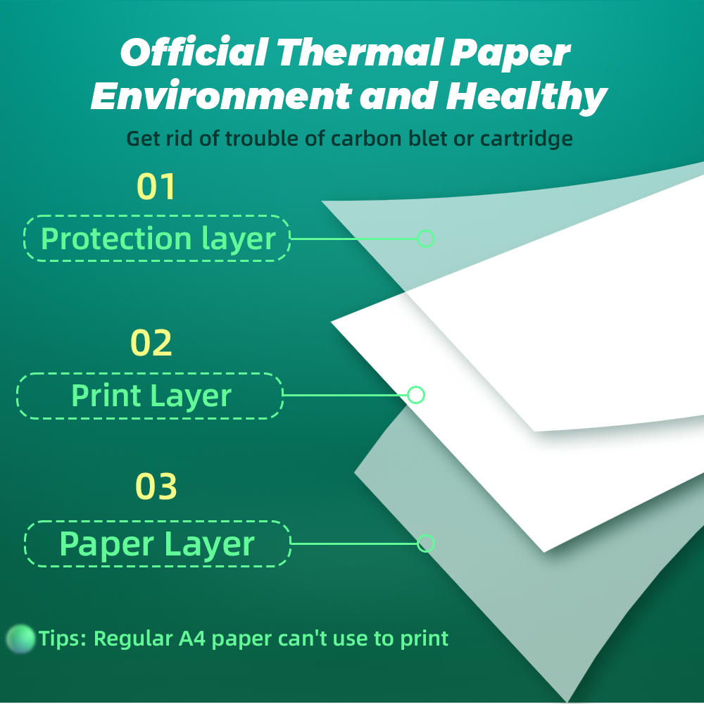 Phomemo Thermal Paper A4 Print – Commercial Label Printing Machine recenzja i cena
