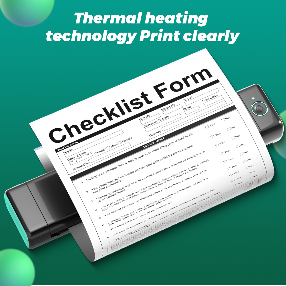 Phomemo Thermal Paper A4 Print – Commercial Label Printing Machine recenzja i cena