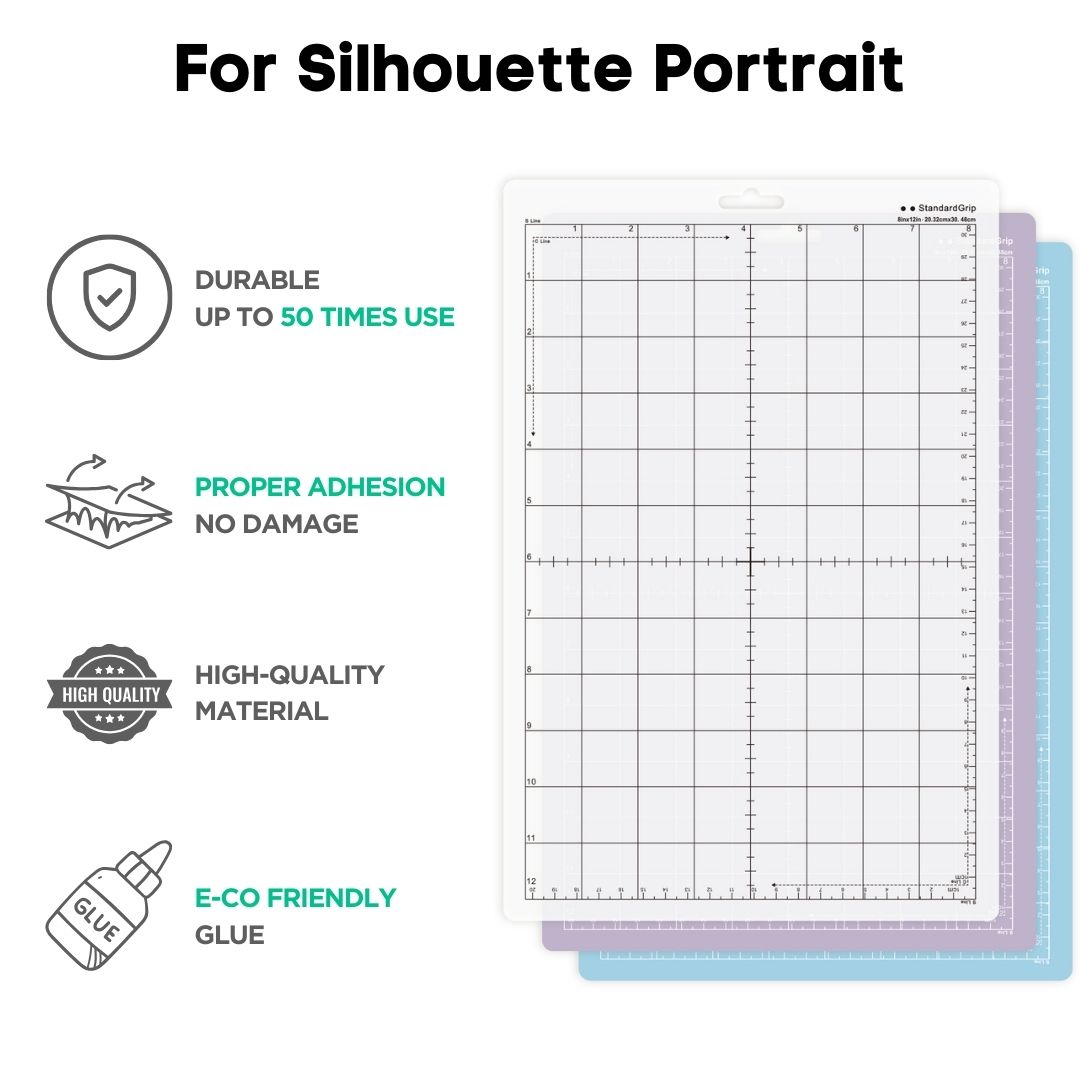 8X12in PVC Cutting Mat for Sil – Plotter Cutting Mat recenzja i cena
