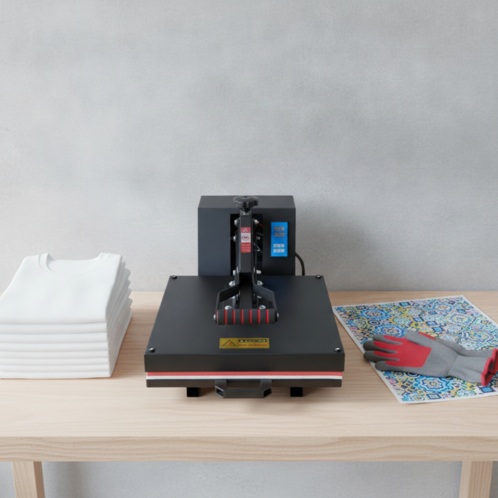 Heat Press Machine Heavy-Duty  – Commercial Printing Press recenzja i cena