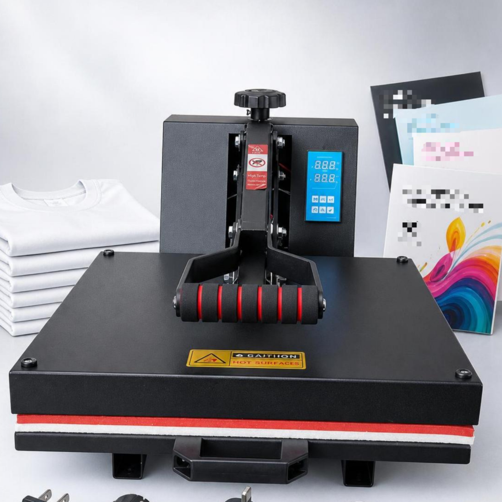 Heat Press Machine Heavy-Duty  – Commercial Printing Press recenzja i cena