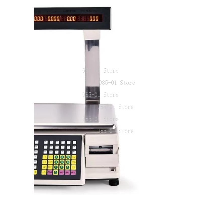 Electronic Scale with Adhesive – Commercial Label Printing Machine recenzja i cena