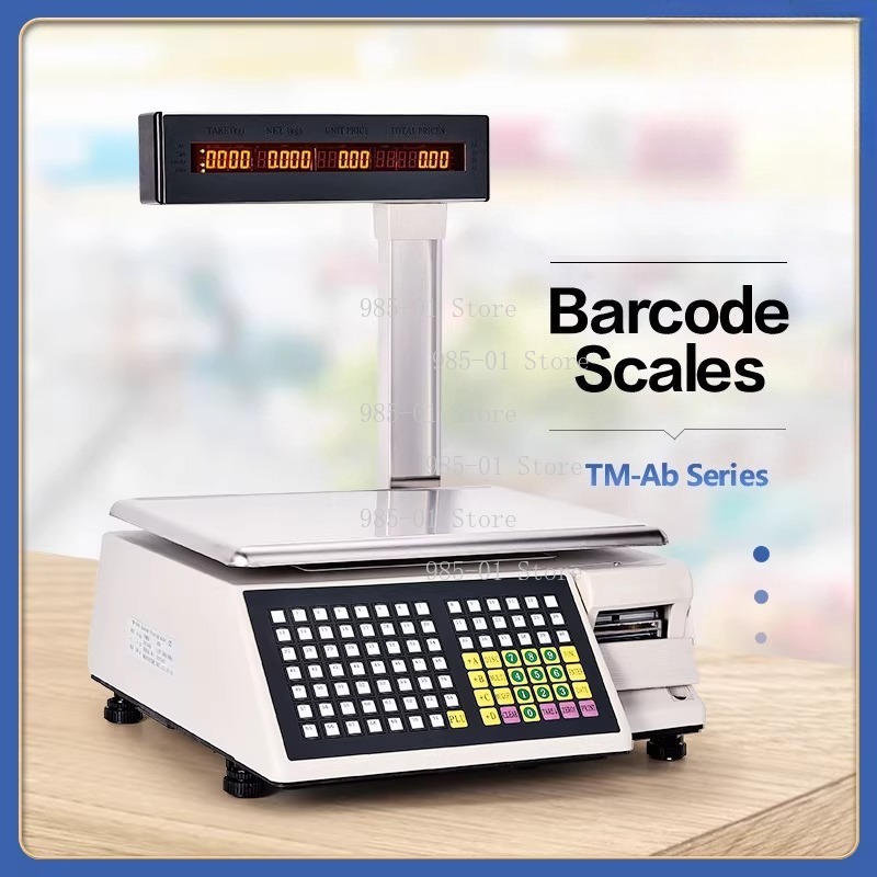 Electronic Scale with Adhesive – Commercial Label Printing Machine recenzja i cena