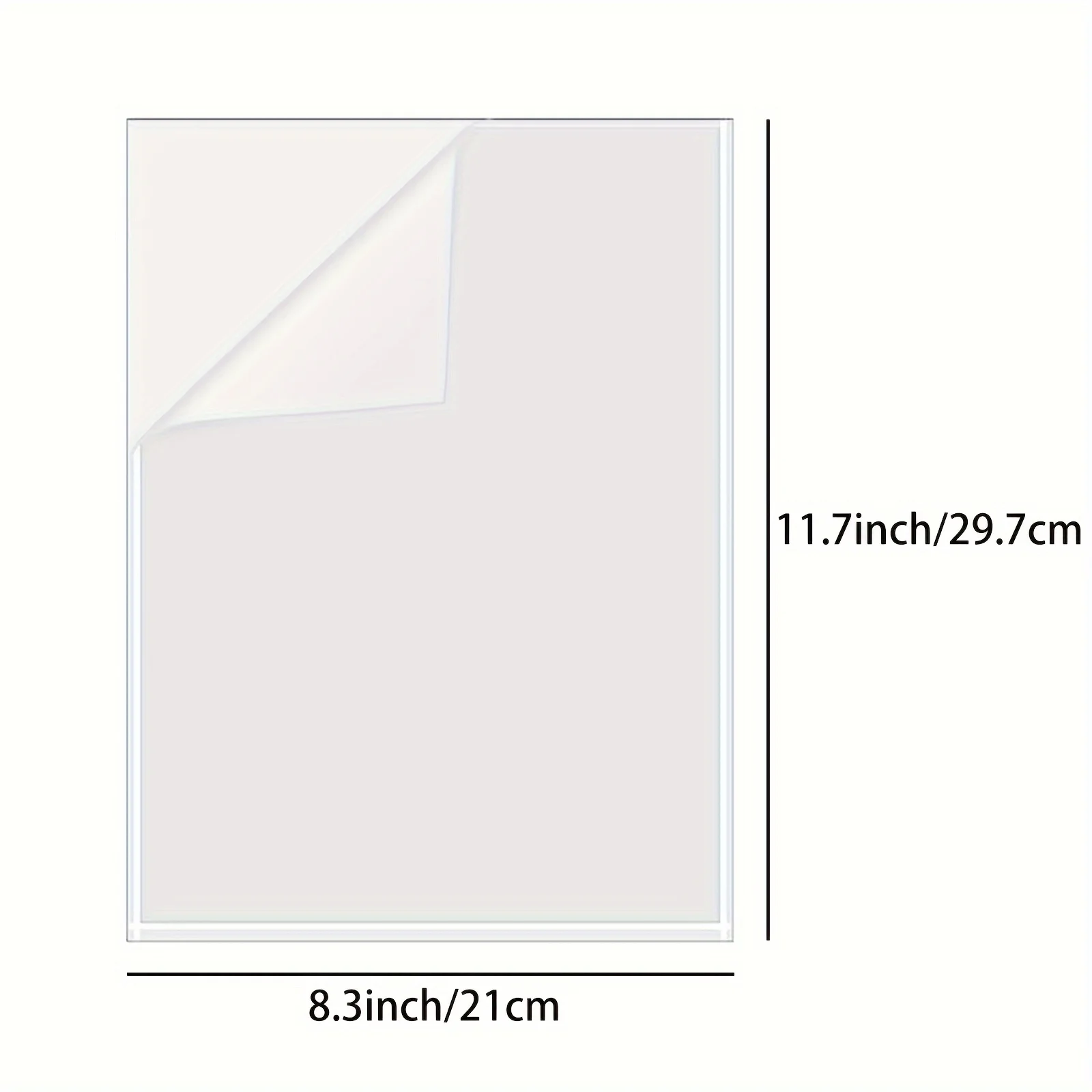 10/20/50 Sheets A4 Matte Clear – Laminator Cold Roll recenzja i cena