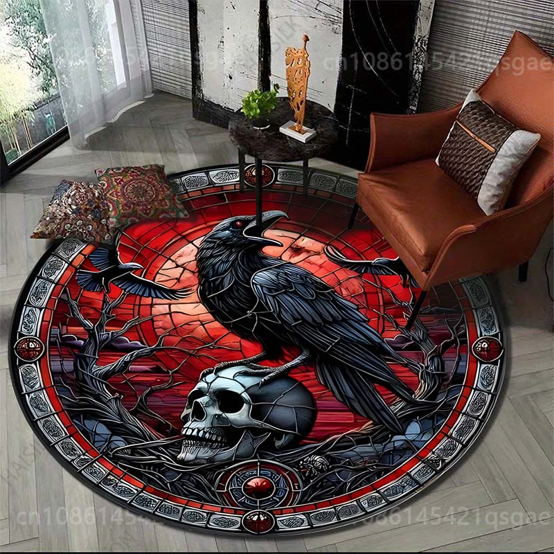 Multiple sizes Raven skull the – Commercial Glass Printing recenzja i cena