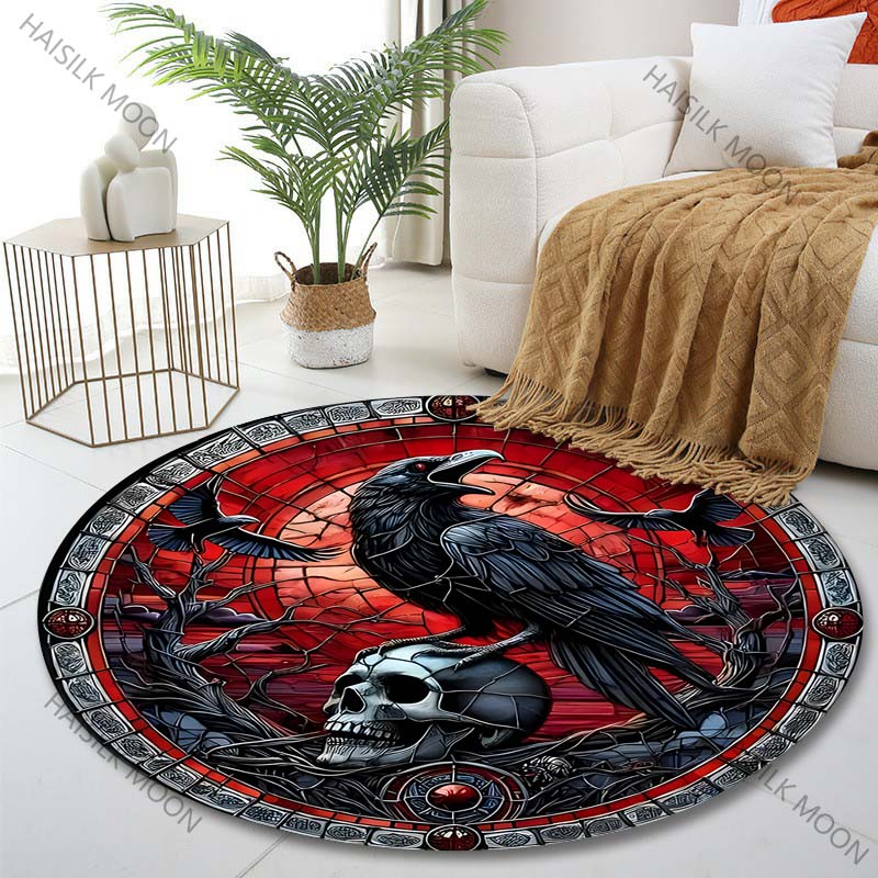 Multiple sizes Raven skull the – Commercial Glass Printing recenzja i cena