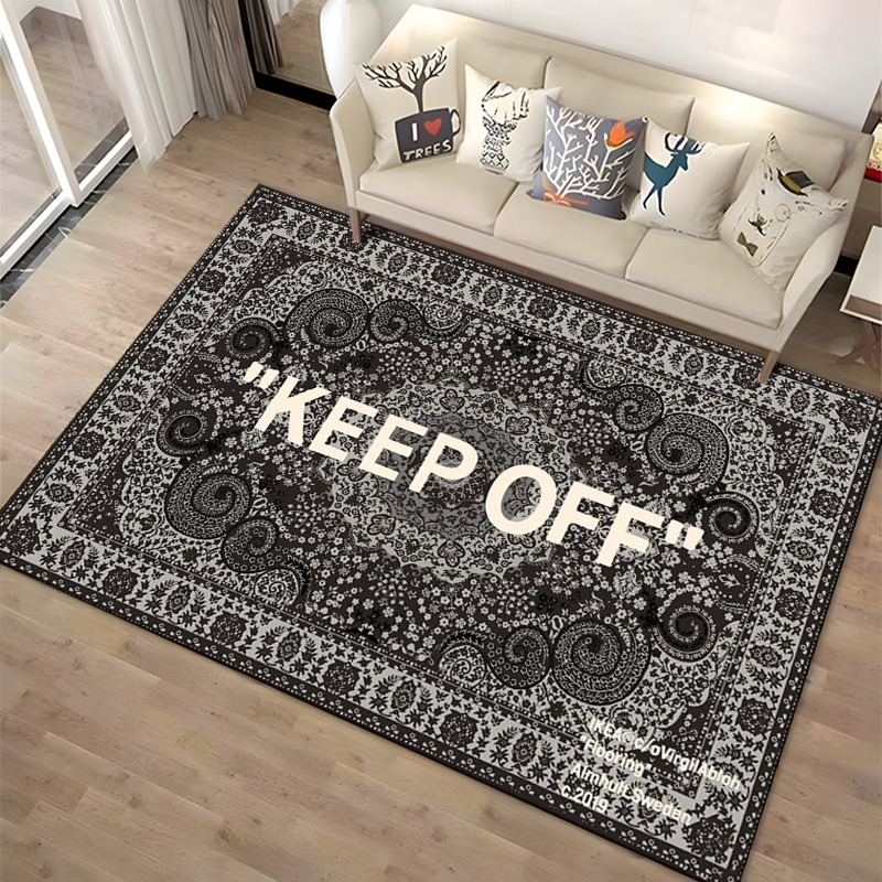 Keep Off Area Rugs 3D Printed  – Commercial Printing & Packaging Pvt Ltd recenzja i cena