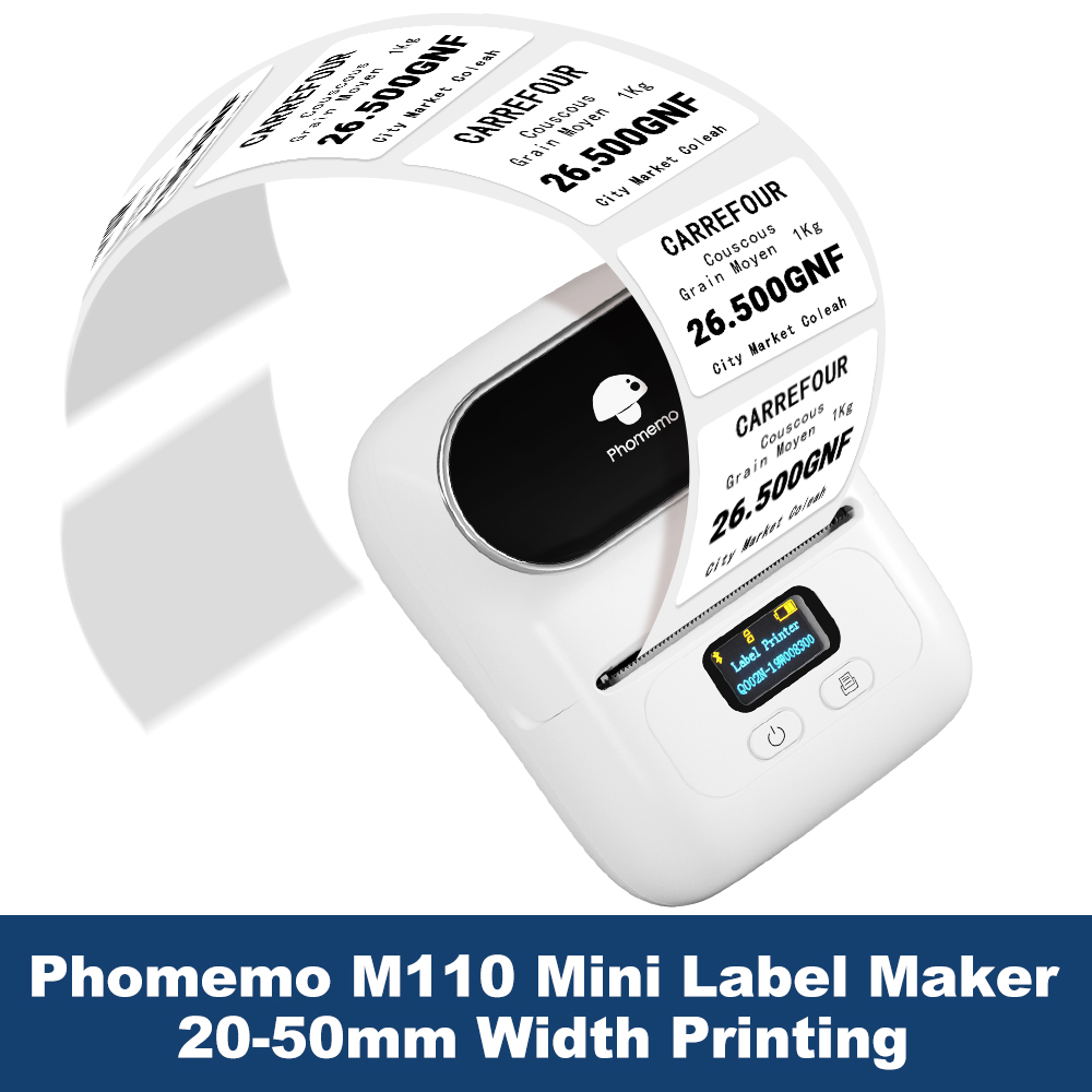 Phomemo Label Printer M110 Lab – Commercial Label Printing Machine recenzja i cena