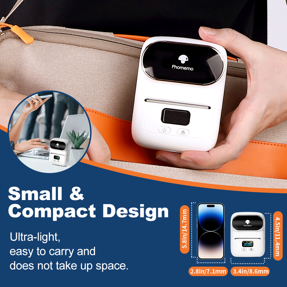 Phomemo Label Printer M110 Lab – Commercial Label Printing Machine recenzja i cena