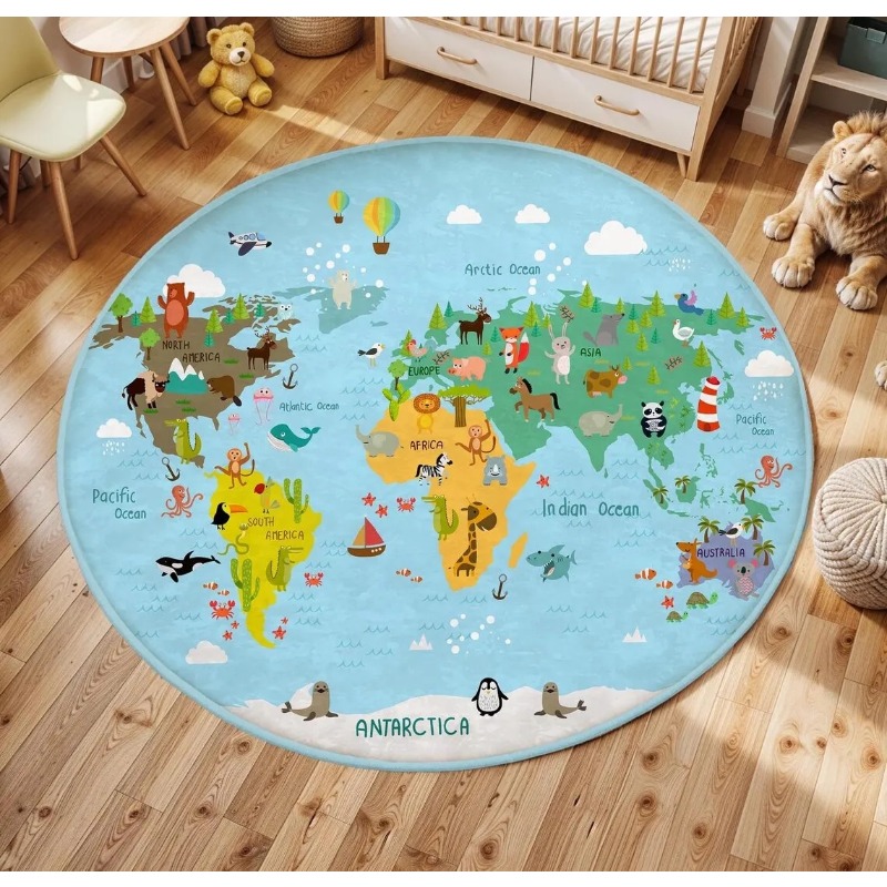  Play Round Floor Mat Animal W – Commercial Printing Machine recenzja i cena