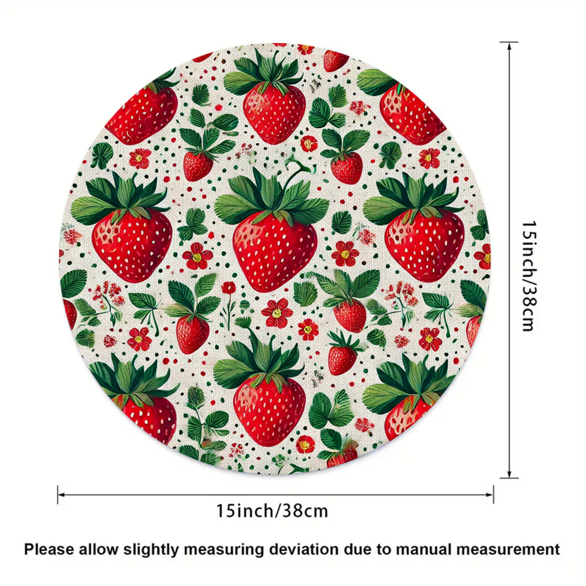 4PCS 2D flat print, strawberry – Commercial Printing & Packaging Pvt Ltd recenzja i cena