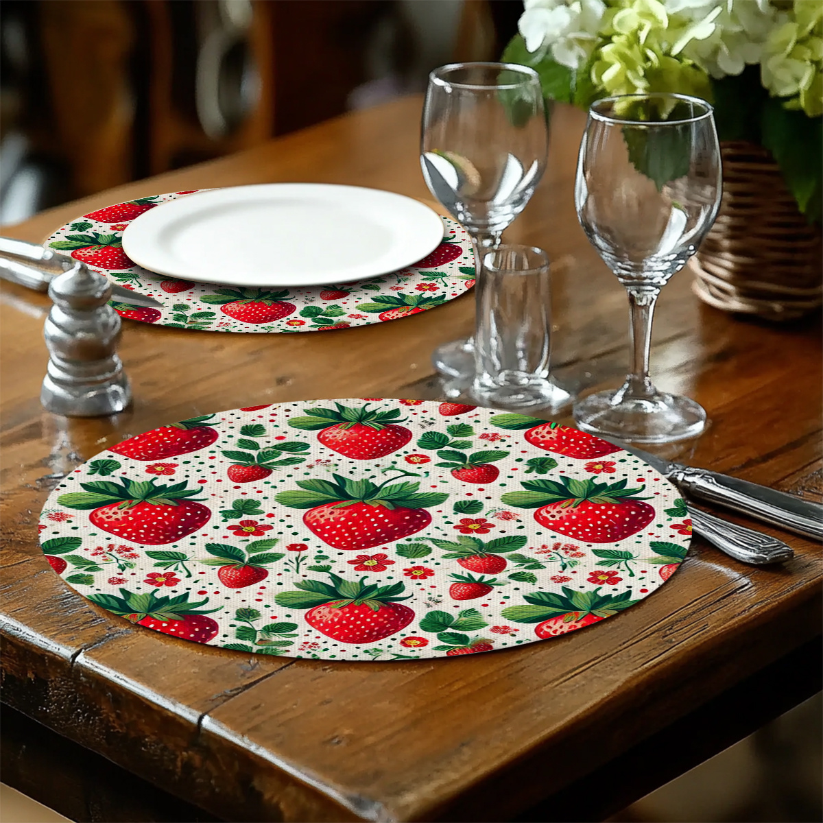 4PCS 2D flat print, strawberry – Commercial Printing & Packaging Pvt Ltd recenzja i cena