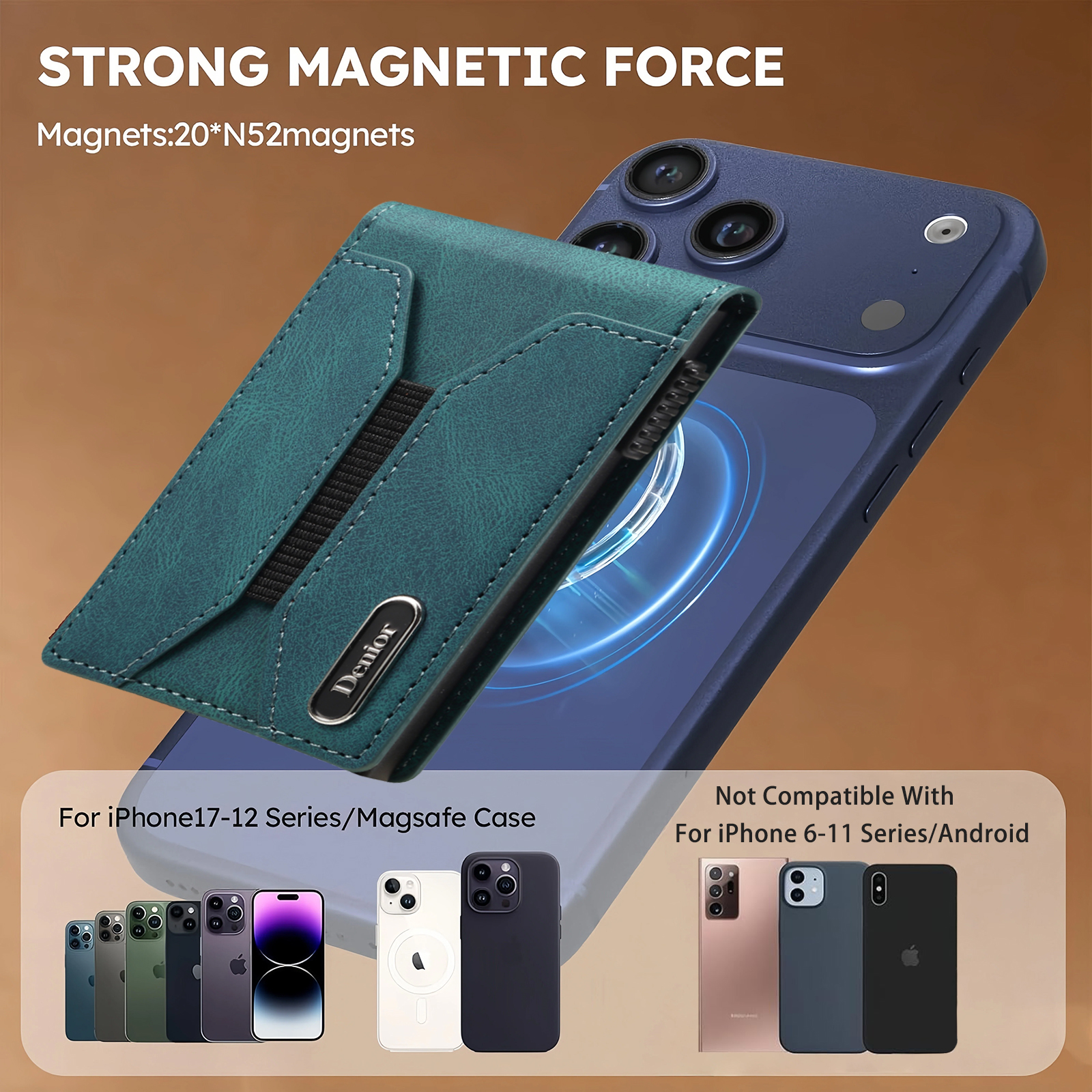 Denior Magsafe magnetic card b – Commercial Printing Press recenzja i cena