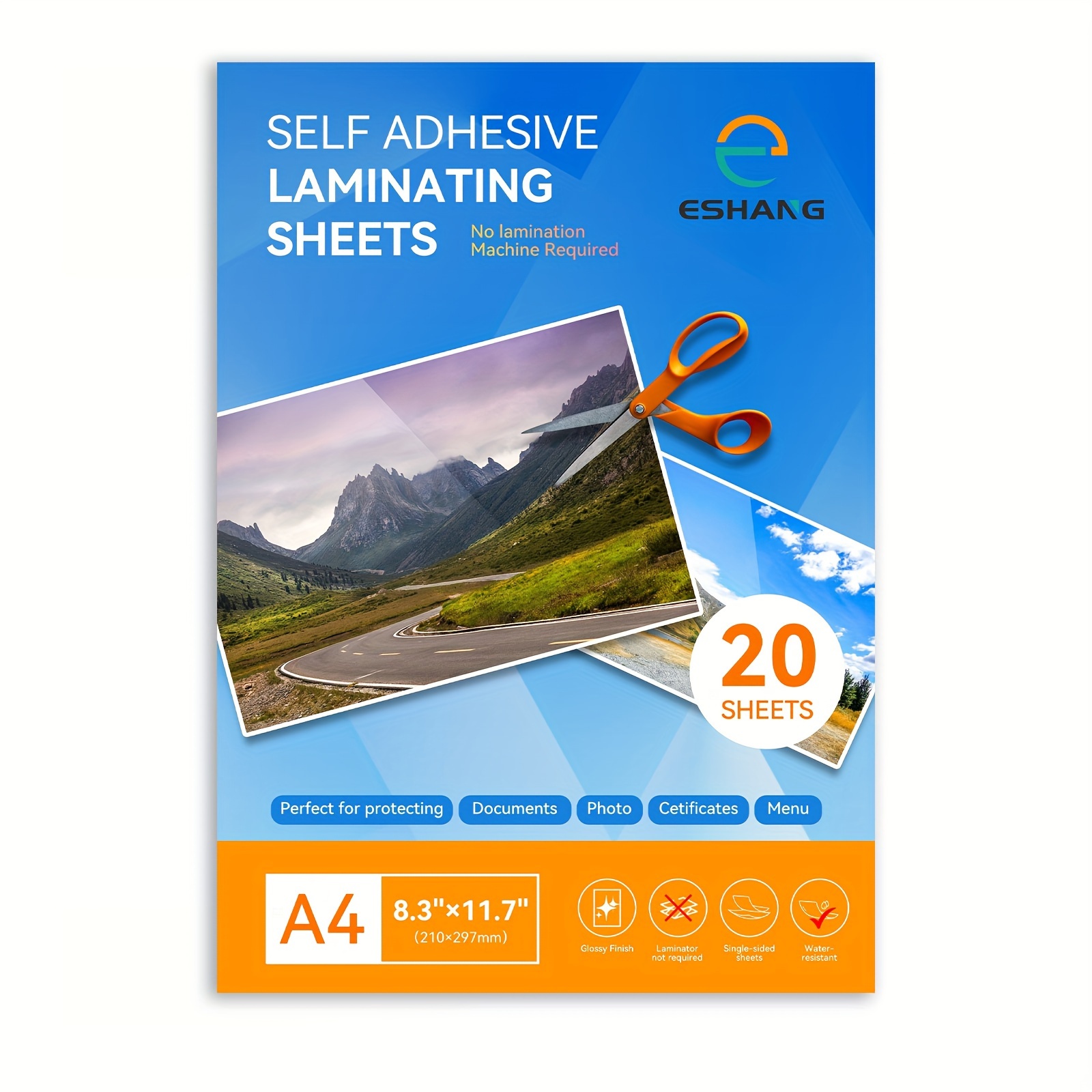 20 Sheets- A4 Size: 8.3x11.7 I – Laminator Cold Roll recenzja i cena