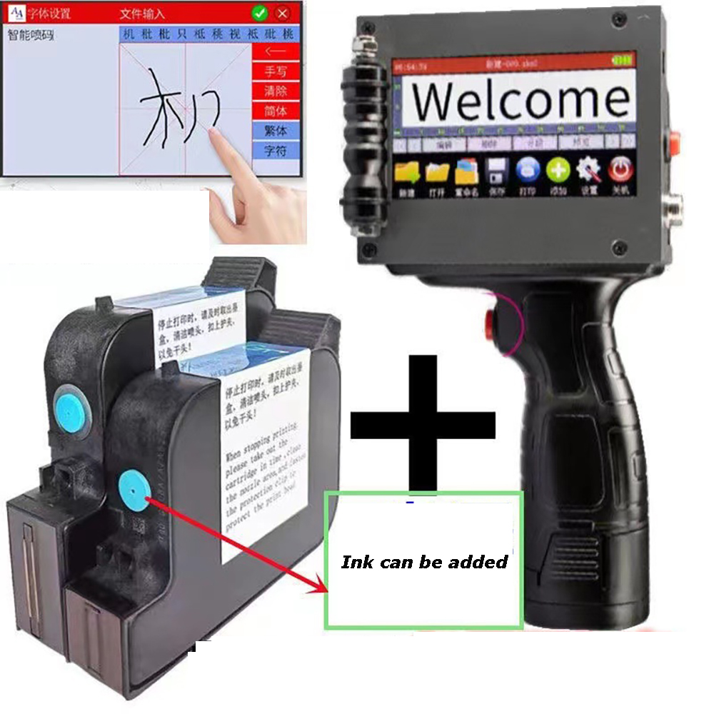 Handheld 50mm Large Font Codin – Commercial Label Printing Machine recenzja i cena