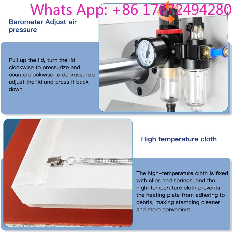 Dual Electric Slide Hot Stampi – Commercial Label Printing Machine recenzja i cena