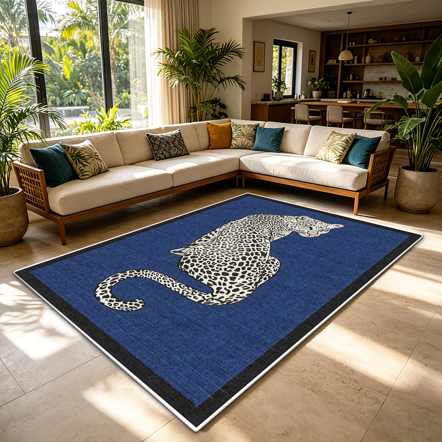 Retro Jungle Tiger Print Livin – Wholesale Commercial Printing recenzja i cena