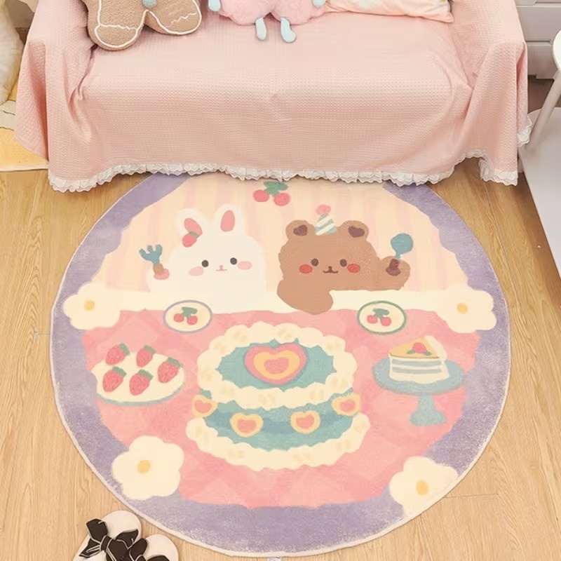 Cute Rabbit Bear Cake Print Ro – Wholesale Commercial Printing recenzja i cena