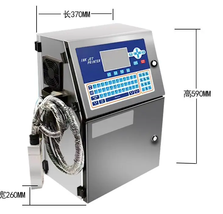 1-4 Lines Date Inkjet Printing – Commercial Glass Printing recenzja i cena