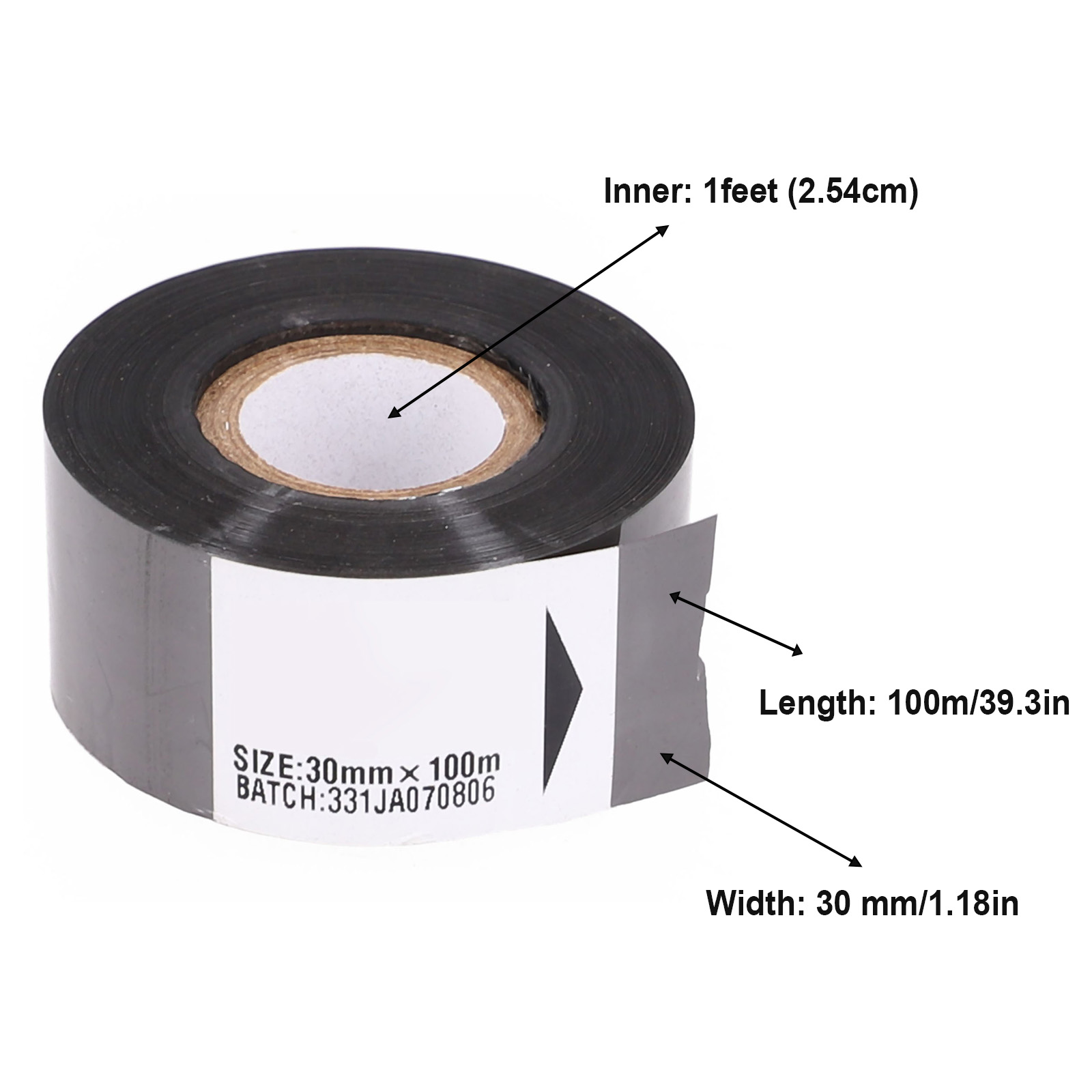 Black Ribbon Apply To For For  – Commercial Label Printing Machine recenzja i cena