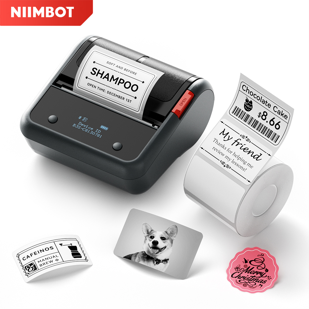 Niimbot B3S Wireless Label Pri – Commercial Label Printing Machine recenzja i cena