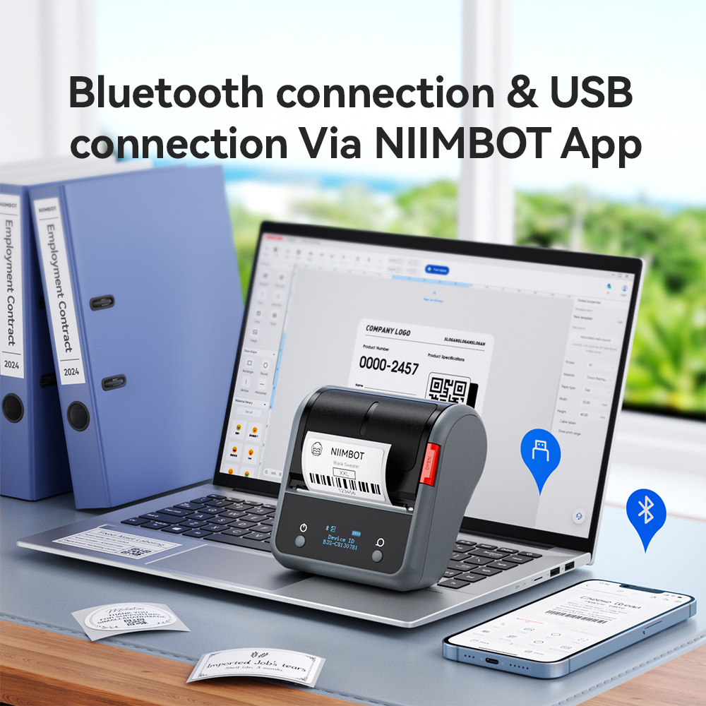 Niimbot B3S Wireless Label Pri – Commercial Label Printing Machine recenzja i cena