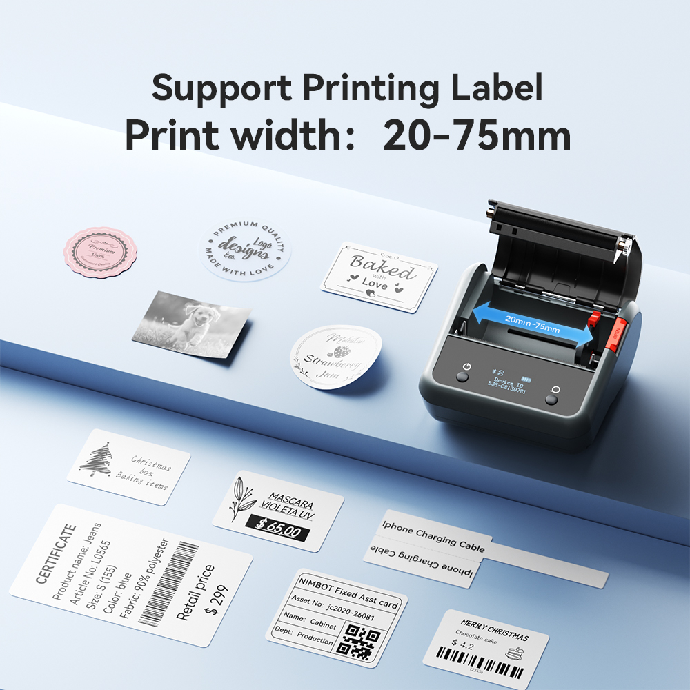 Niimbot B3S Wireless Label Pri – Commercial Label Printing Machine recenzja i cena