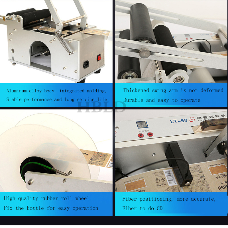 Stable Circular Bottle Labelin – Commercial Label Printing Machine recenzja i cena