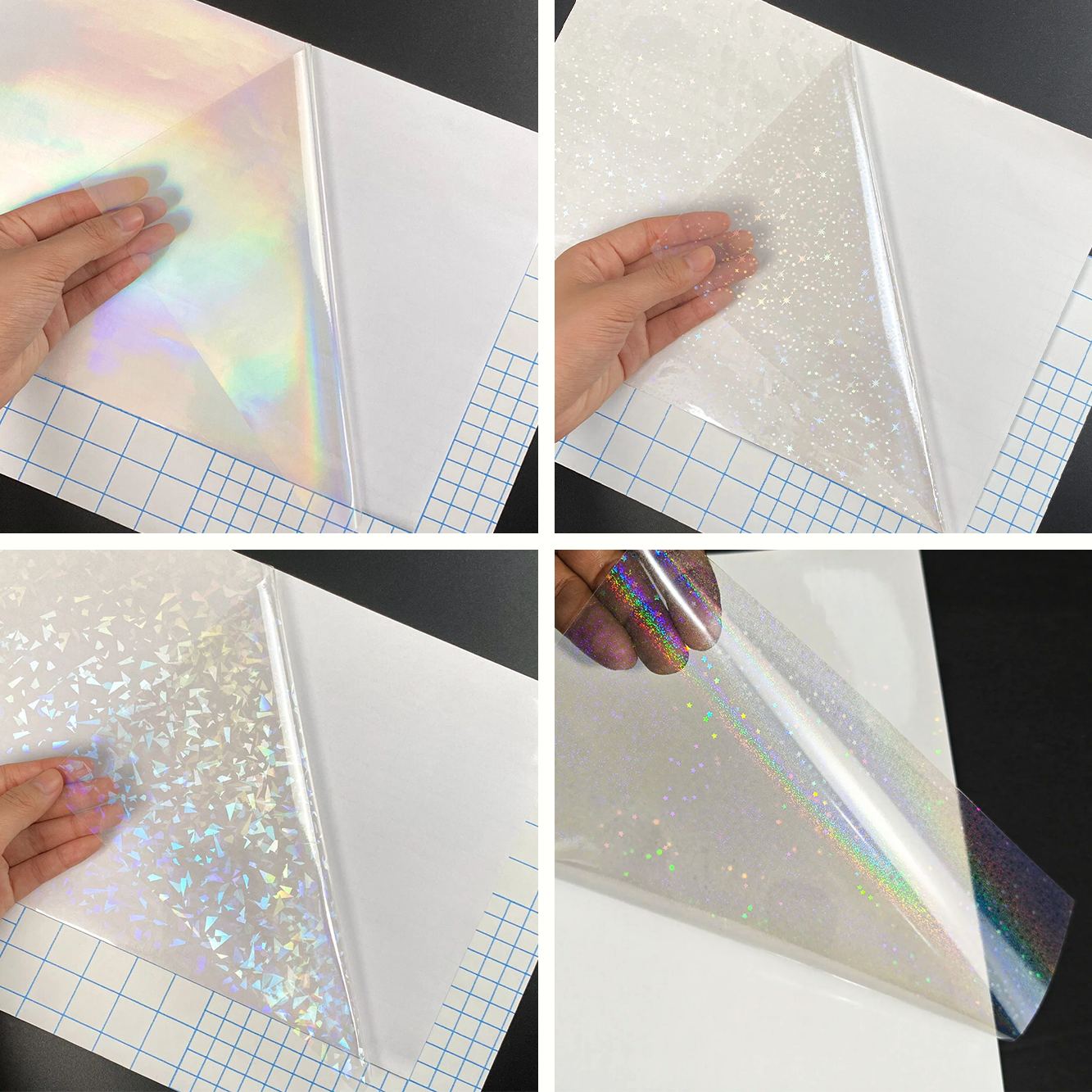 50 Sheets A4 Size Holographic  – Laminator Cold Roll recenzja i cena