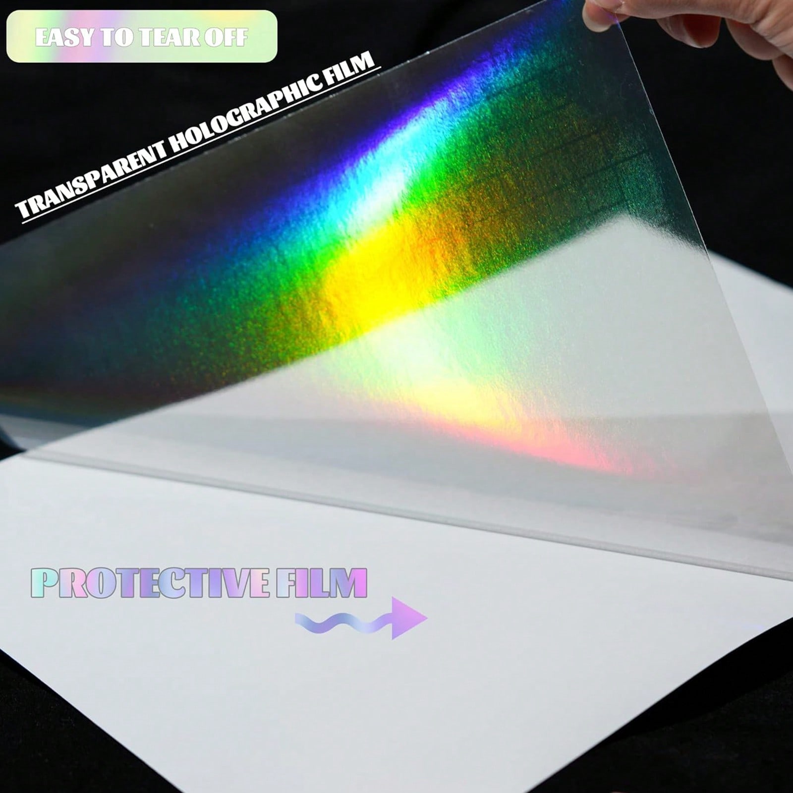 50 Sheets A4 Size Holographic  – Laminator Cold Roll recenzja i cena