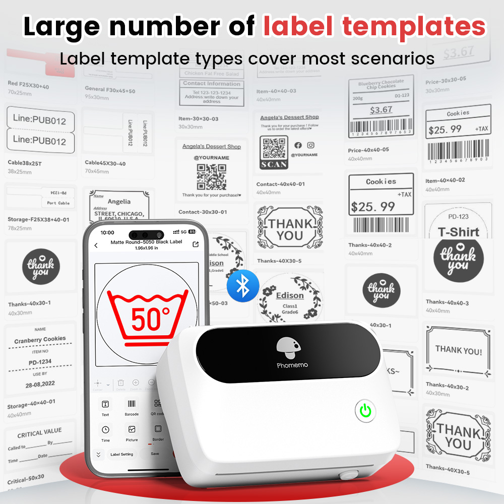 M421 Portable Bluetooth 4x6 Th – Commercial Label Printing Machine recenzja i cena