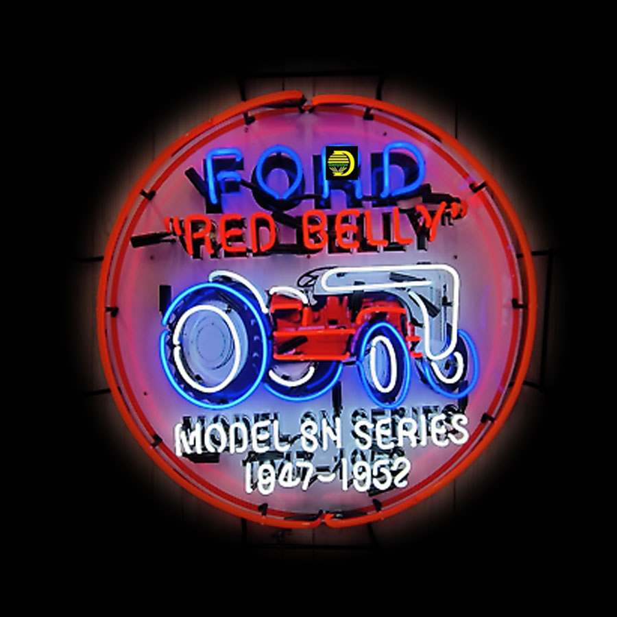 For Red Belly Neon Sign Tracto – Commercial Glass Printing recenzja i cena