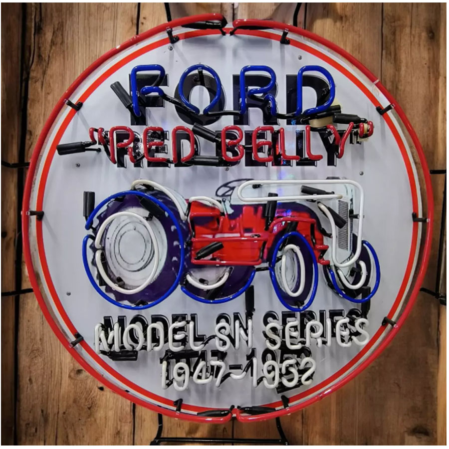 For Red Belly Neon Sign Tracto – Commercial Glass Printing recenzja i cena