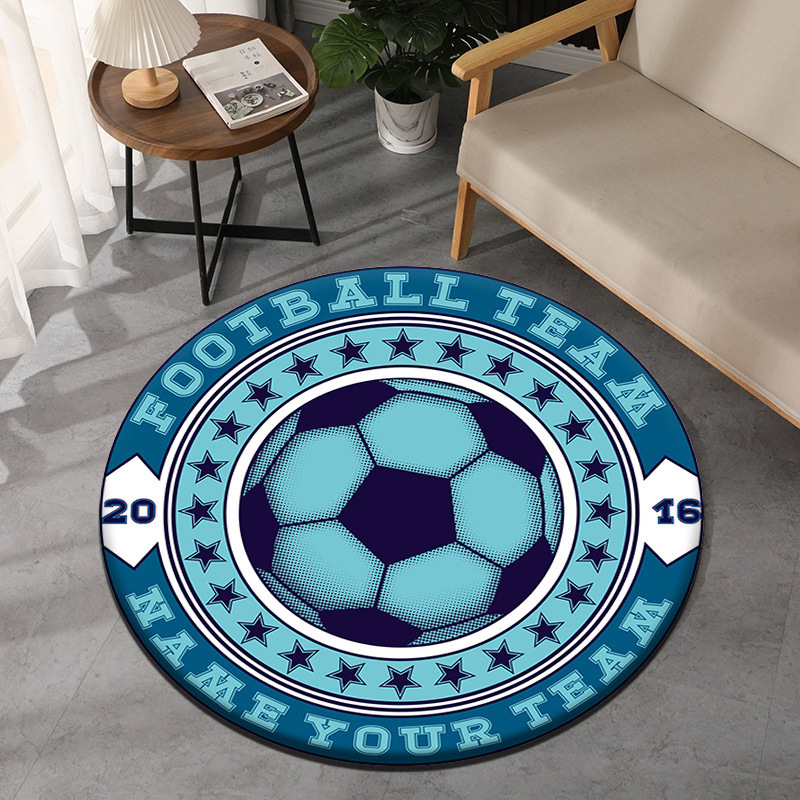 Soccer Theme Round Carpet Spor – Commercial Printing Machine recenzja i cena