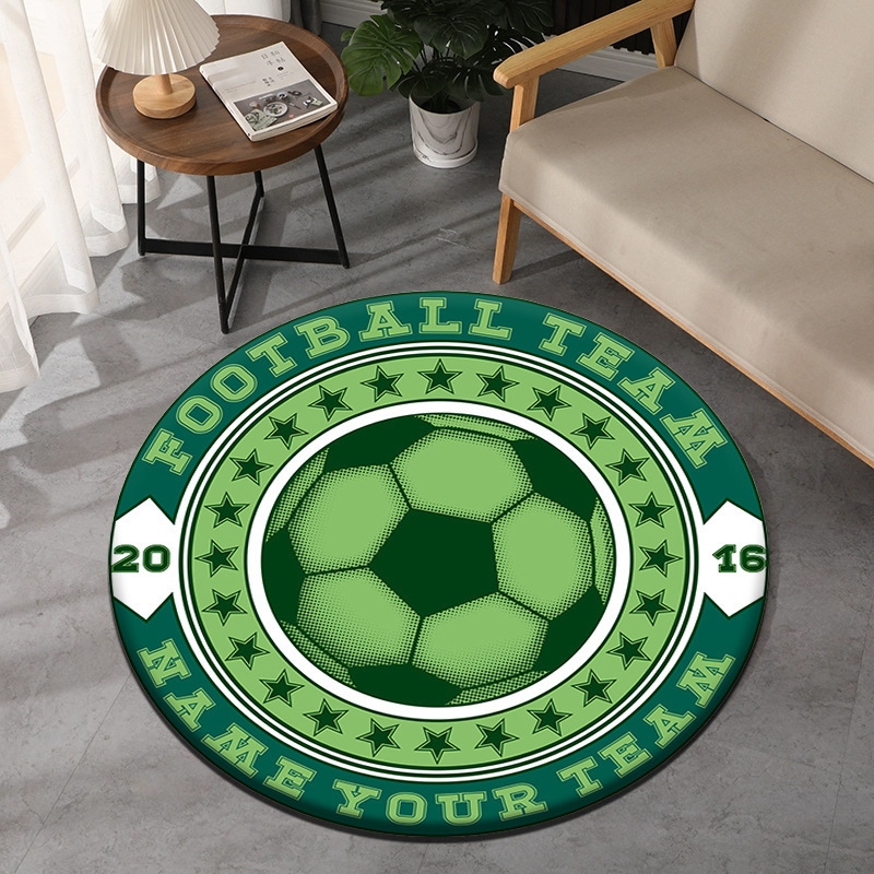 Soccer Theme Round Carpet Spor – Commercial Printing Machine recenzja i cena