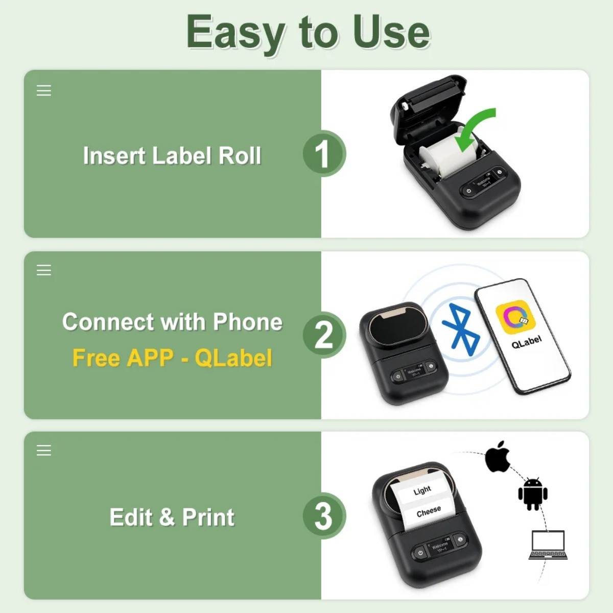 Thermal paper Label Maker Pape – Commercial Label Printing Machine recenzja i cena