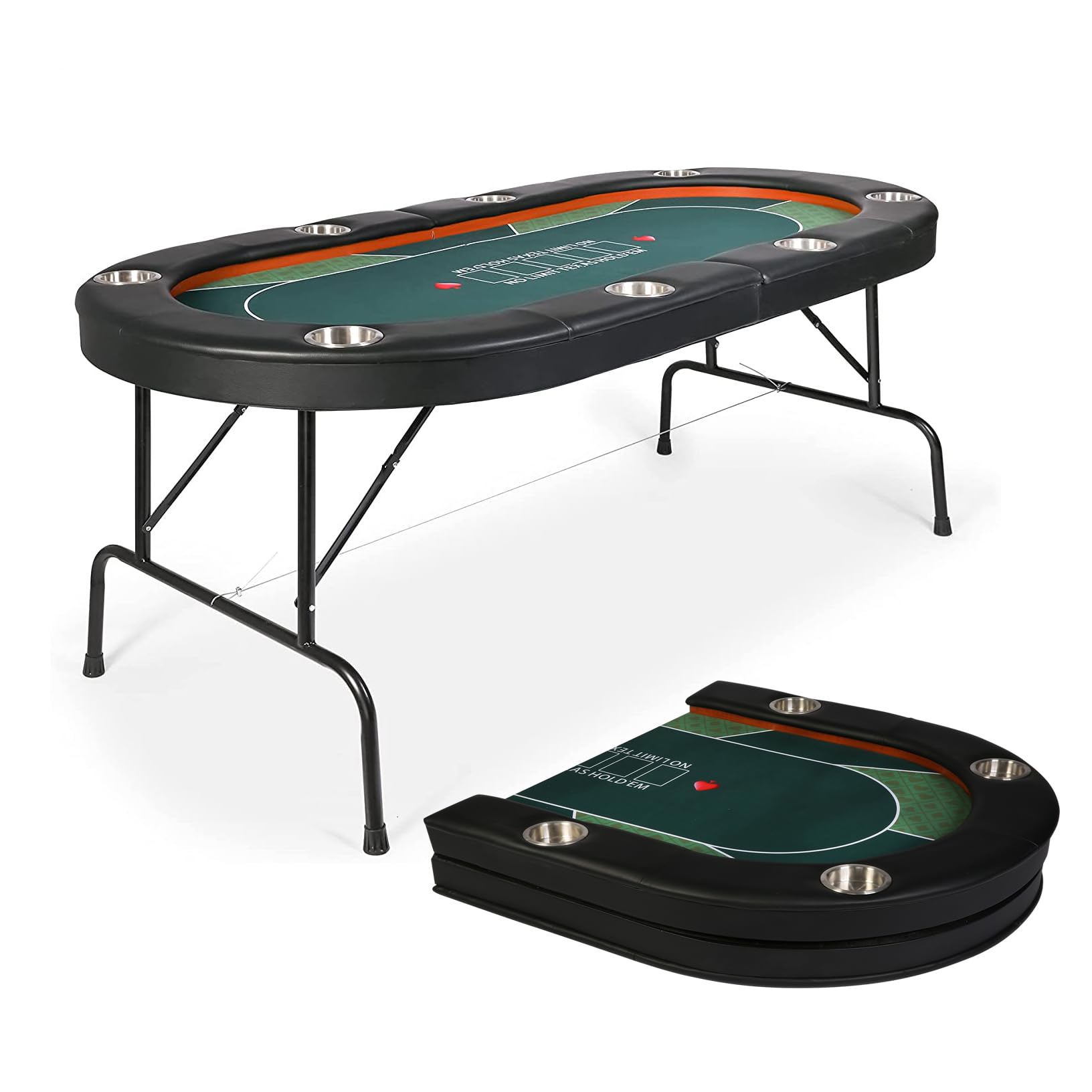 8-Player Foldable Poker Table  – Commercial Printing & Packaging Pvt Ltd recenzja i cena