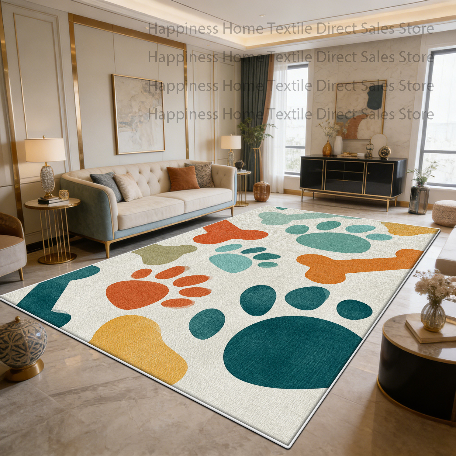 Nordic Modern Pet Paw Print Li – Wholesale Commercial Printing recenzja i cena