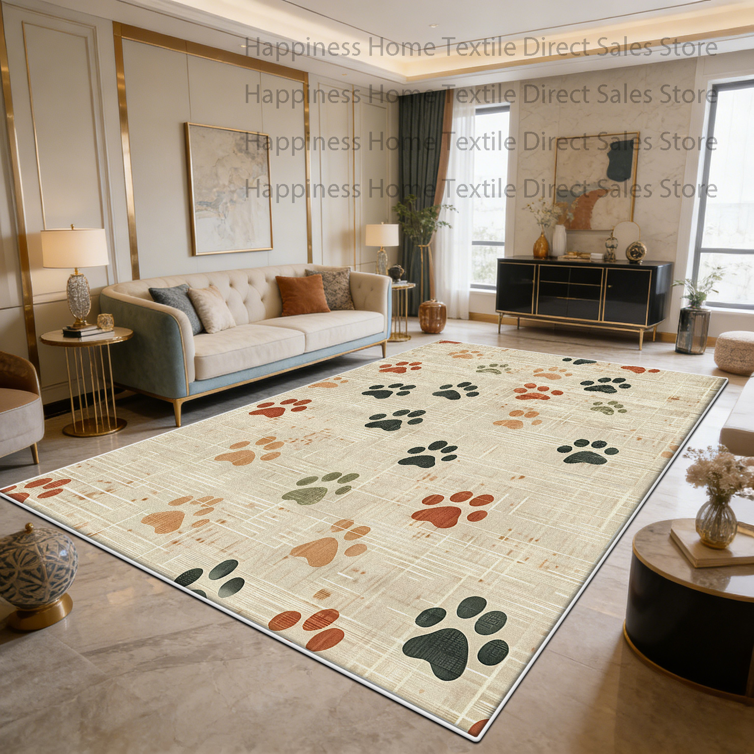 Nordic Modern Pet Paw Print Li – Wholesale Commercial Printing recenzja i cena