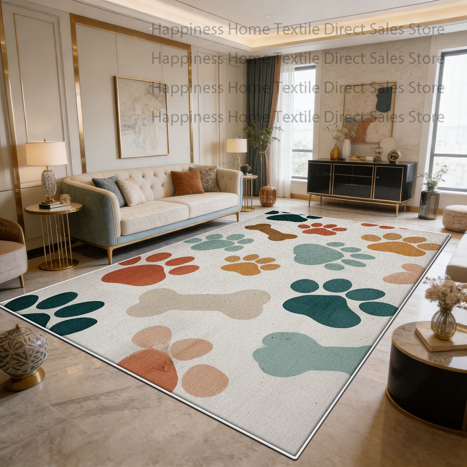 Nordic Modern Pet Paw Print Li – Wholesale Commercial Printing recenzja i cena