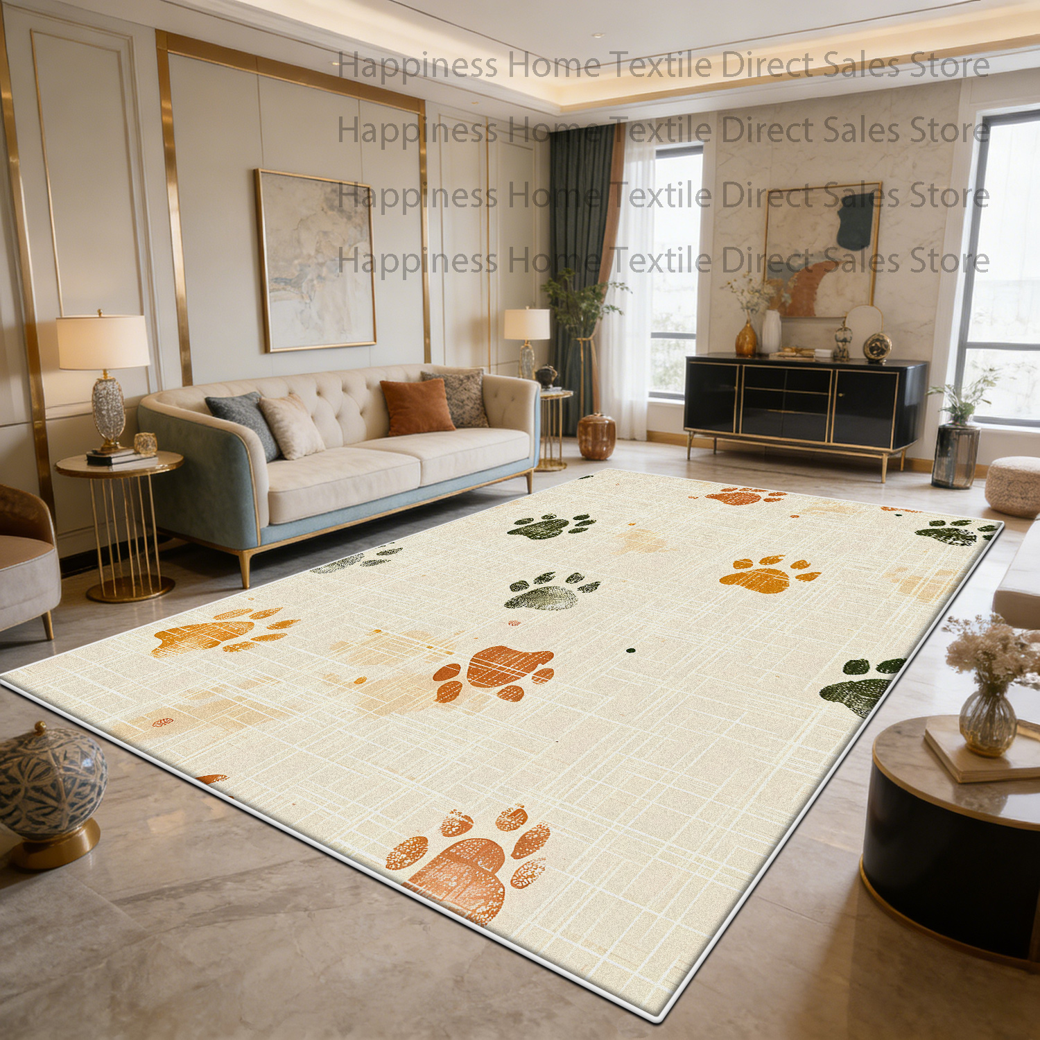 Nordic Modern Pet Paw Print Li – Wholesale Commercial Printing recenzja i cena