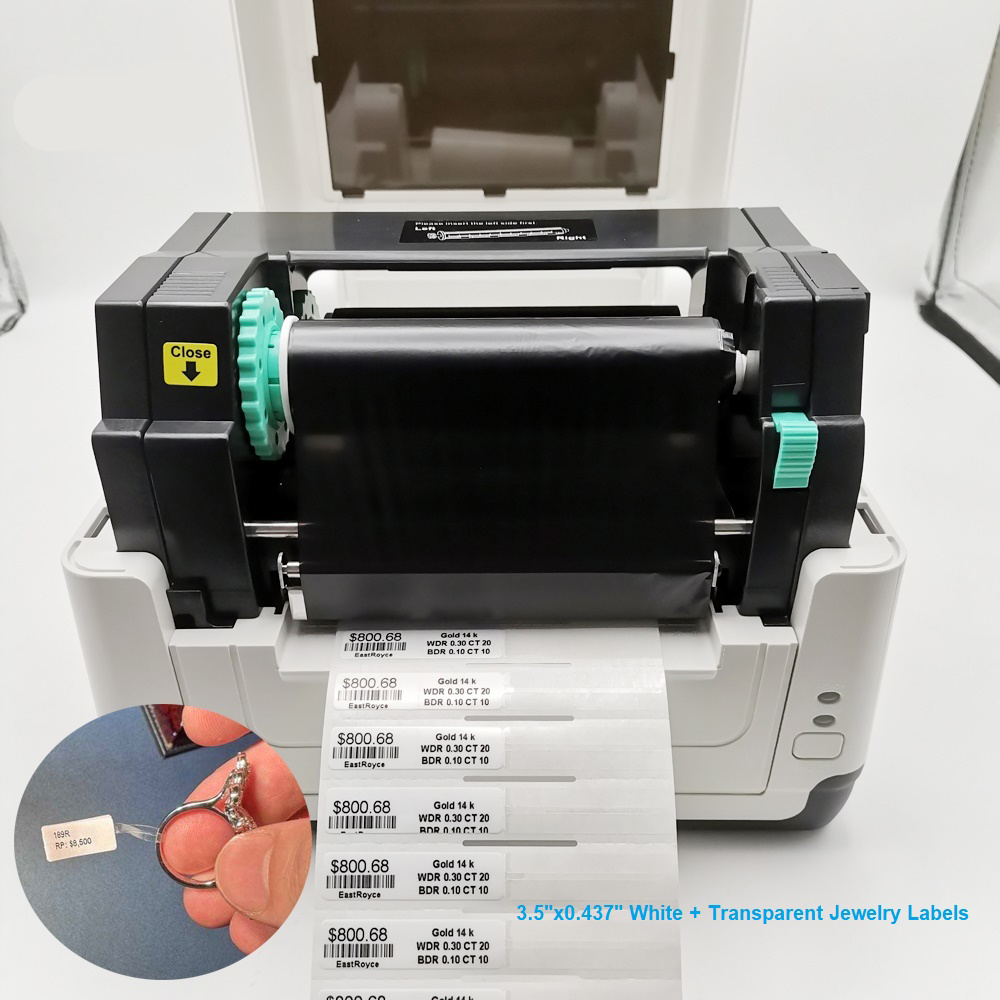 High-quality black resin ribbo – Commercial Label Printing Machine recenzja i cena
