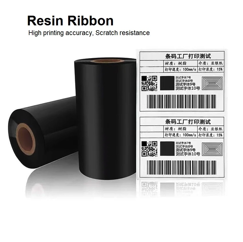 High-quality black resin ribbo – Commercial Label Printing Machine recenzja i cena