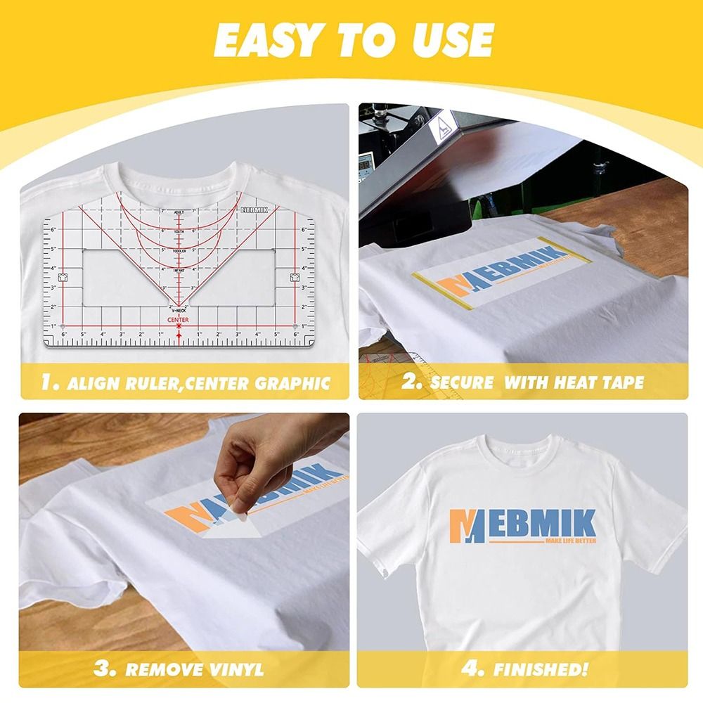 Tshirt Ruler Guide for Vinyl A – Commercial Printing Press recenzja i cena