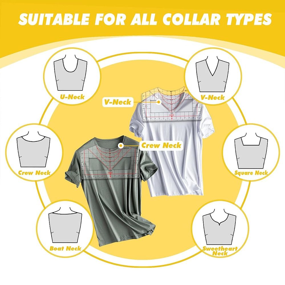 Tshirt Ruler Guide for Vinyl A – Commercial Printing Press recenzja i cena